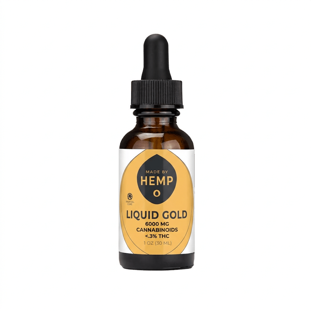 Made By Hemp Liquid Gold hemp extract, 6000mg, 1 oz