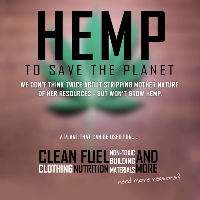 hemp save the planet