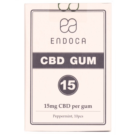 Endoca CBD Gum 15MG Peppermint
