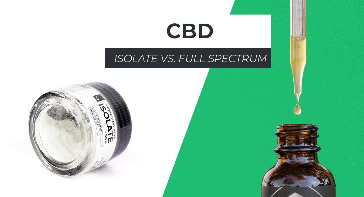 cbd isolate vs full spectrum