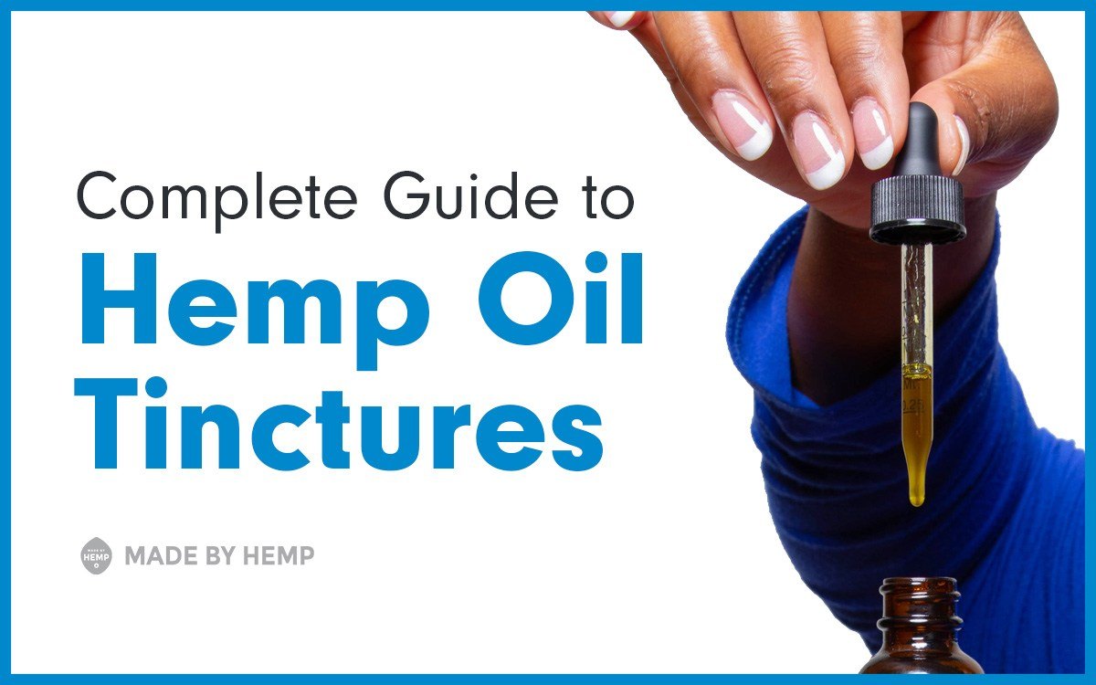 hemp oil tinctures