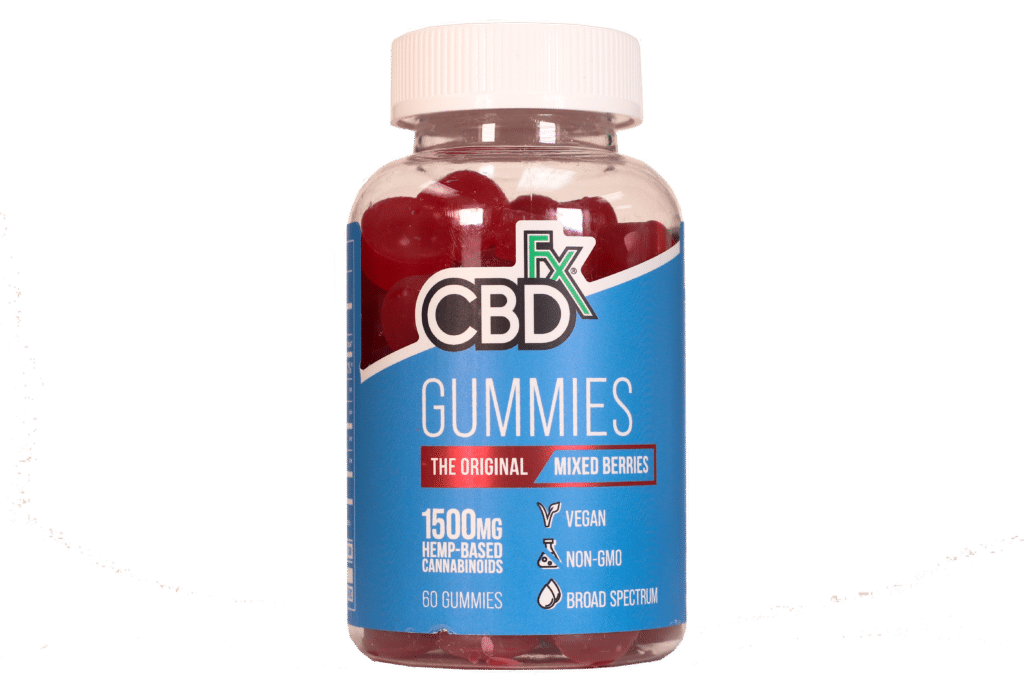 CBDfx Gummies | CBD Hemp Gummy Bears (25mg) [60 Count]