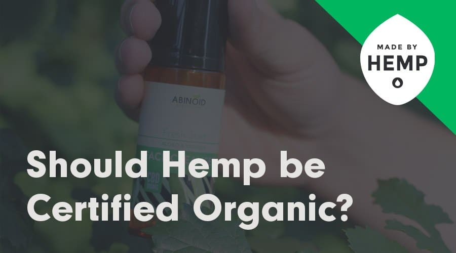 hemp certified organic