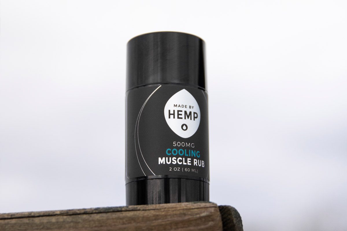 made by hemp cooling muscle rub