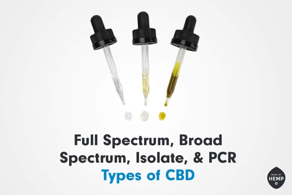 PCR Hemp Oil Vs CBD {Full Spectrum, Broad Spectrum, Isolate}